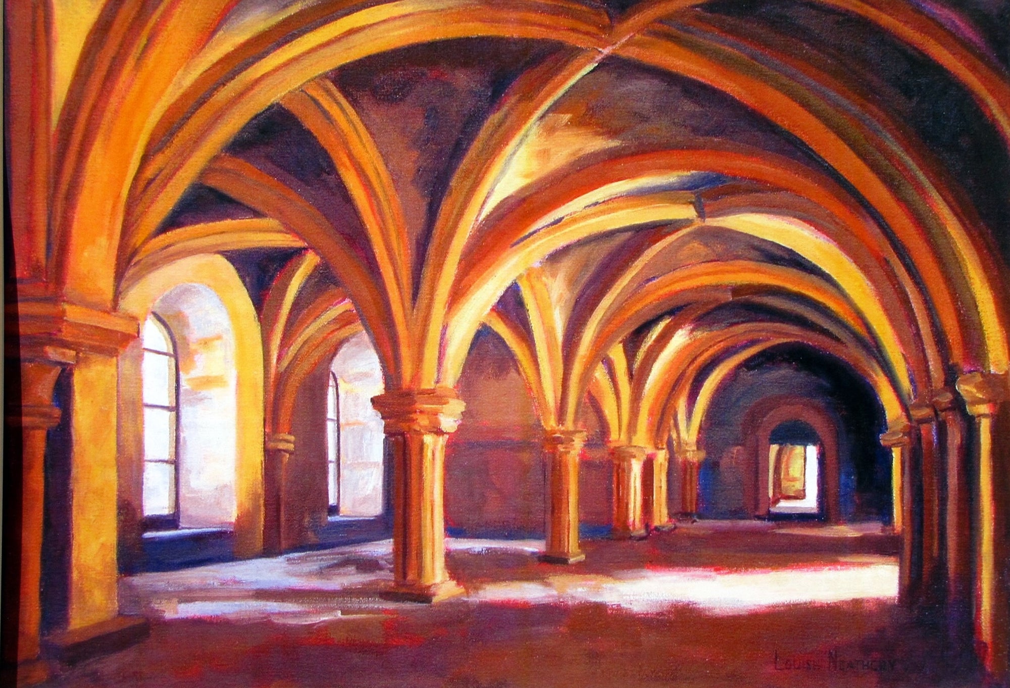 The Cloister </br> (located in the Abbey of Fontenay, France)