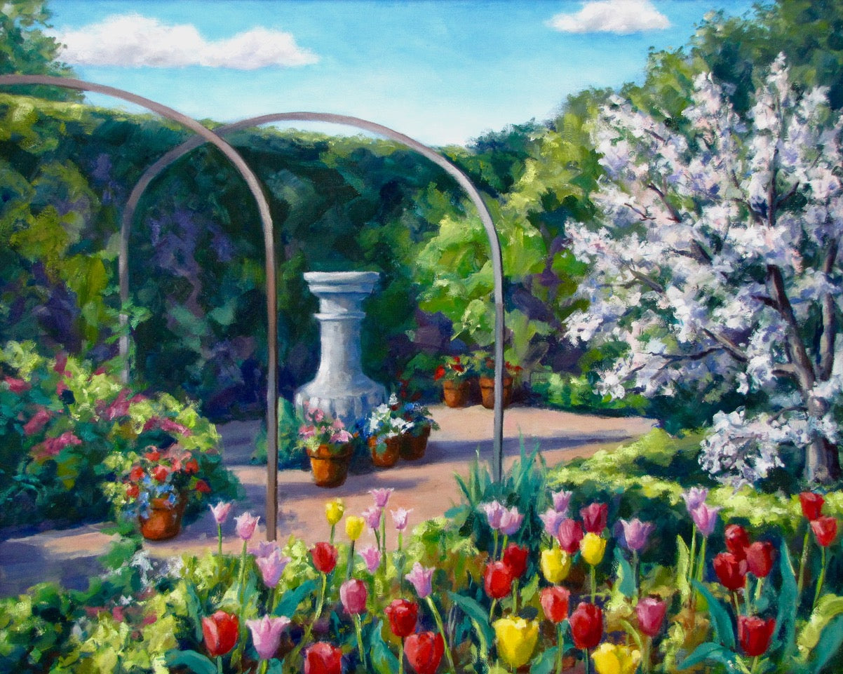 Tulip Garden | Louise Neathery Art